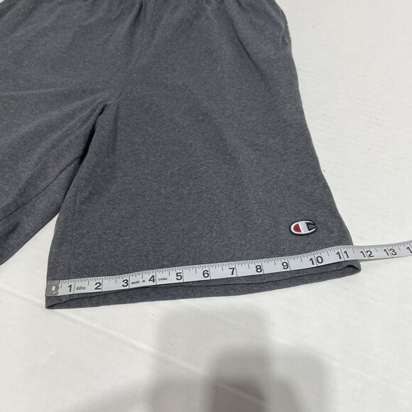 Champion Men's 7” Short With Pockets Medium Grey, Small, 85653 G61, Drawstring - Picture 12 of 12